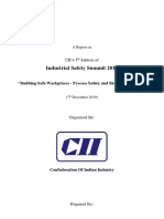 Industrial Safety Summit 2018: "Building Safe Workplaces - Process Safety and Risk Management"