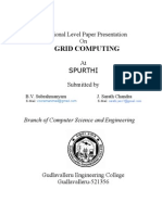 Grid Computing: A National Level Paper Presentation On