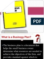 3.1. The Business Plan