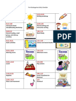 Classroom Schedule