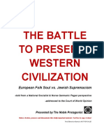 The Battle To Preserve Western Civilization