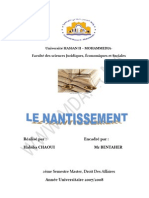 Le Nantissement Finish