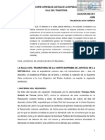 Casación Nulidad de Acto Jurídico