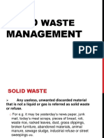 Solid Waste Management