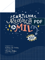 Cartilha Redações Nota Mil Enem 2018