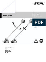 Stihl Fs 55: Instruction Manual Manual de Instrucciones