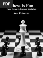 Chess Is Fun Caro Kann Advanced Variation - Jon Edwards