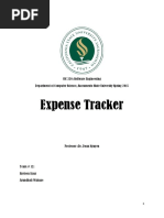 Expense Tracker