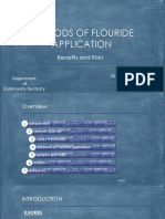 Methods of Flouride Application
