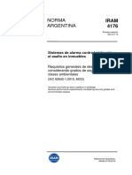 Iram 4176 - Requisitos Generales e Desempeño Considerando Grados de Seguridad y Clases Ambientales