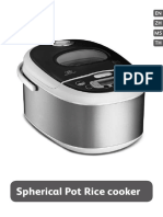 Tefal Rice Cooker Fuzzy Logic 1.8L Spherical Advanced RK8105 PDF