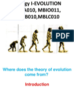 MBLB 010 Evolution Lecture 1-10 (2017)