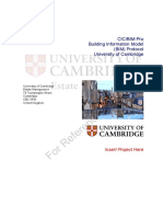 CIC BIM Protocol University of Cambridge