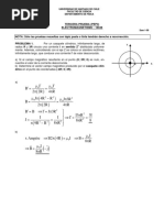 PEP 3 - Electromagnetismo OOCC (2009)