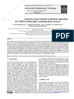 Expectation-Maximization-Based Channel Estimation Algorithm For OFDM Visible Light Communication Systems