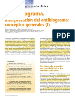 1 - Cercenado E, Saavedra-Lozano J. El Antibiograma. Interpretación Del Antibiograma Conceptos Generales