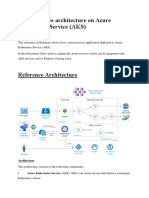 Microservices Architecture On Azure Kubernetes Service