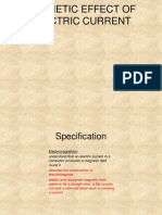Magnetic Effect of Electric Current