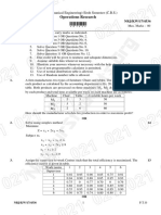 Operations Research: B.E. (Mechanical Engineering) Sixth Semester (C.B.S.)