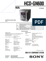 Sony hcd-gn600 Ver-1.0 PDF