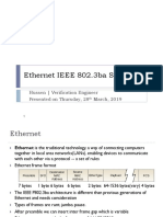 Ethernet IEEE 802.3ba Standard