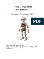 Control Systems Lab Manual