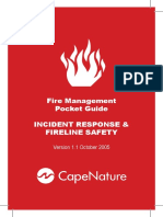 Fire Management Pocket Guide Incident Response & Fireline Safety