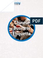 Chinese Business Etiquette PDF