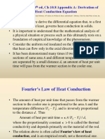 Boyce/Diprima 10 Ed, CH 10.8 Appendix A: Derivation of The Heat Conduction Equation