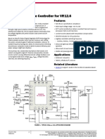 Single Phase Core Controller For VR12.6: Features