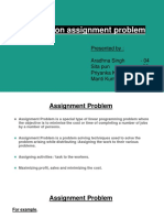 Assignment Problem