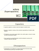 Ultracapacitors (Supercapacitors)