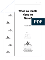 What Do Plants Need To Grow?: Grades 2-4