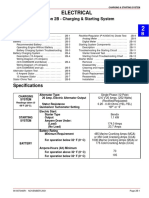 Electrical: Section 2B - Charging & Starting System