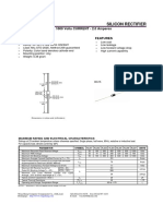 RL201 - RL207 Silicon Rectifier: Mechanical Data Features