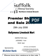 Northern Ireland Branch Sale Catalogue