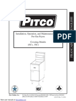 Catalogo Freidora Pitco 35C+ PDF