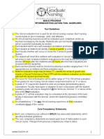 Clinical Evaluation Tool Guidelines WUHS 2014