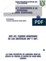 Violencia y Resistencia A La Autoridad