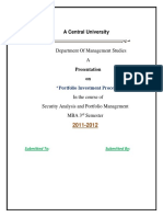 Portfolio Investment Process