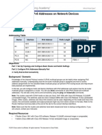 7.2.5.4 Lab - Configuring IPv6 Addresses On Network Devices