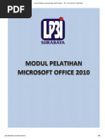 Modul Pelatihan Microsoft Office 2010 Pages 1 - 50 - Text Version - FlipHTML5 PDF