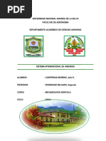 Sistema Internacional de Unidades Informe