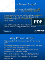 What Are Phased Arrays?: Modify Electronically Probe Characteristics Introducing Time Shifts Individual Elements