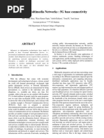 Wireless Multimedia Networks: 5G Base Connectivity: 2 Applications