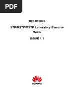 5 - STP-RSTP-MSTP Laboratory Exercise Guide ISSUE 1.1