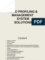 Kyko Profiling & Management System Solutions