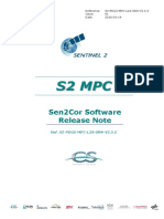 Sentinel - Sen2Cor Guide PDF