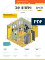 LET'S COOK IN Filipino: Conversation Cheat Sheet