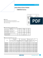 SMD Type Diodes: Surface Mount Zener Diodes 1SMA59-B Series